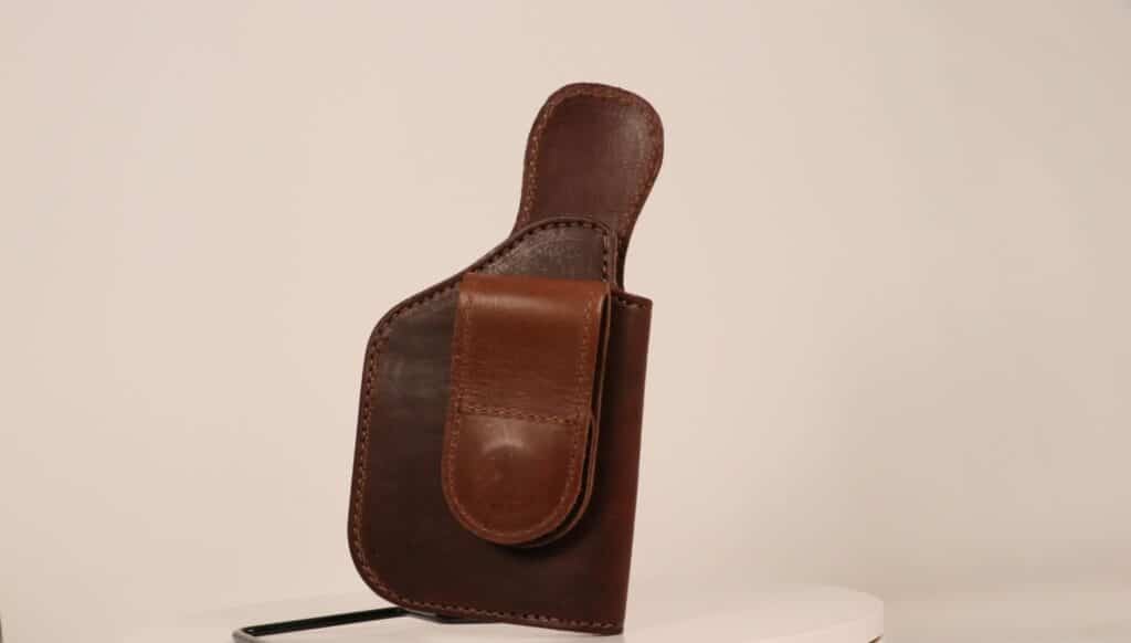 23 - XLL High Ride Magnetic Holster - Brown - Right IWB w/ RMR - Z2 - Product 6 - Image 2