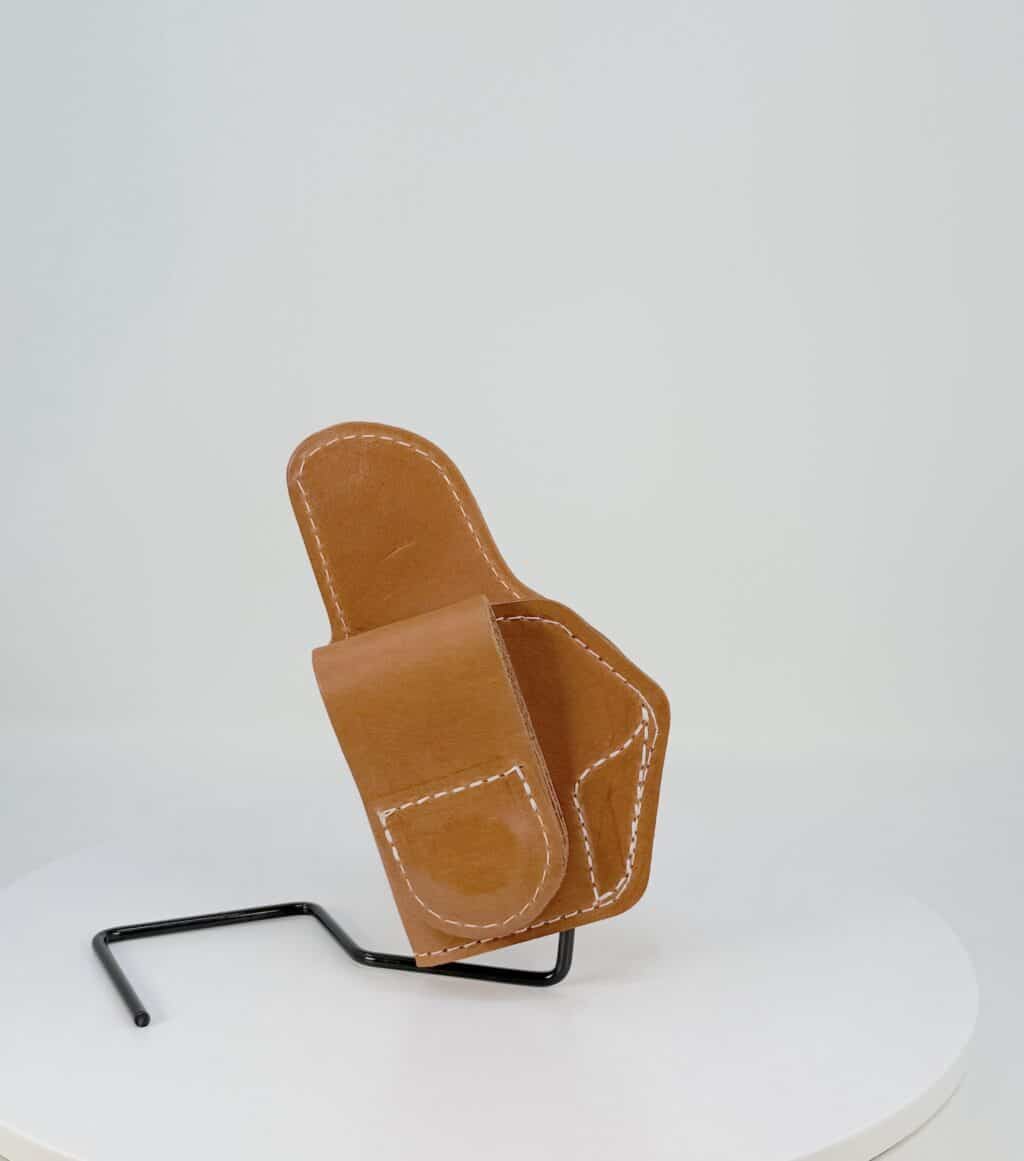 22 - Medium Short 2 High Ride Magnetic Holster - Tan - Left IWB w/ RMR - Z6 - Product 9 - Image 2